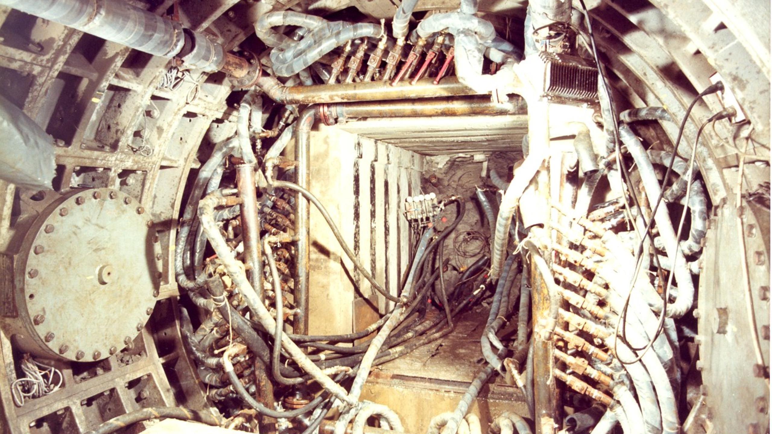 placement of the freezing tubes